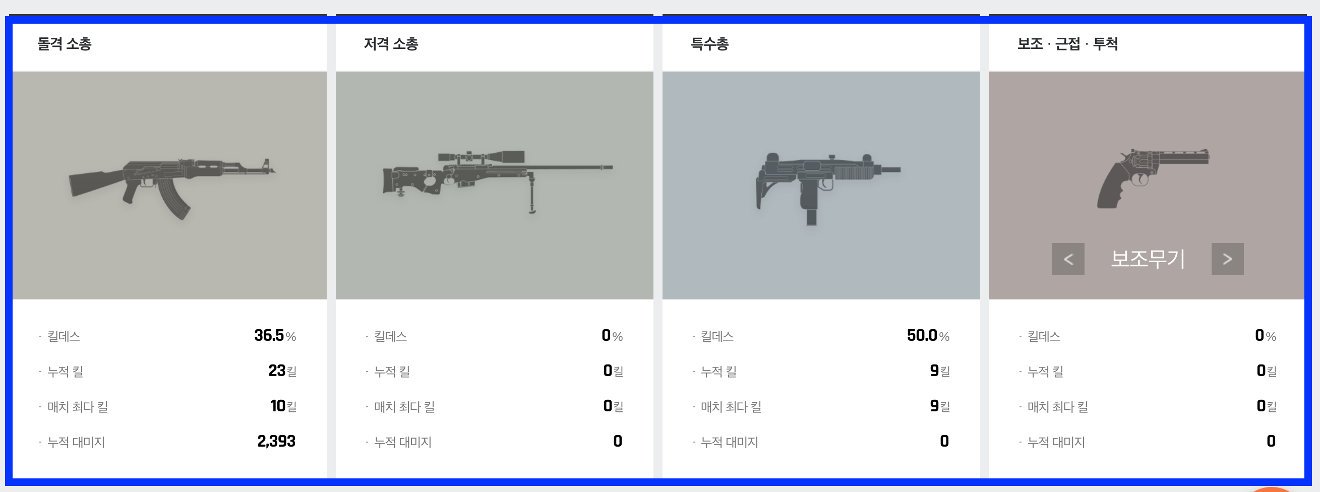 서든어택 병영수첩 꿀팁 3