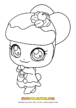 푸딩핑 색칠공부 도안 이미지