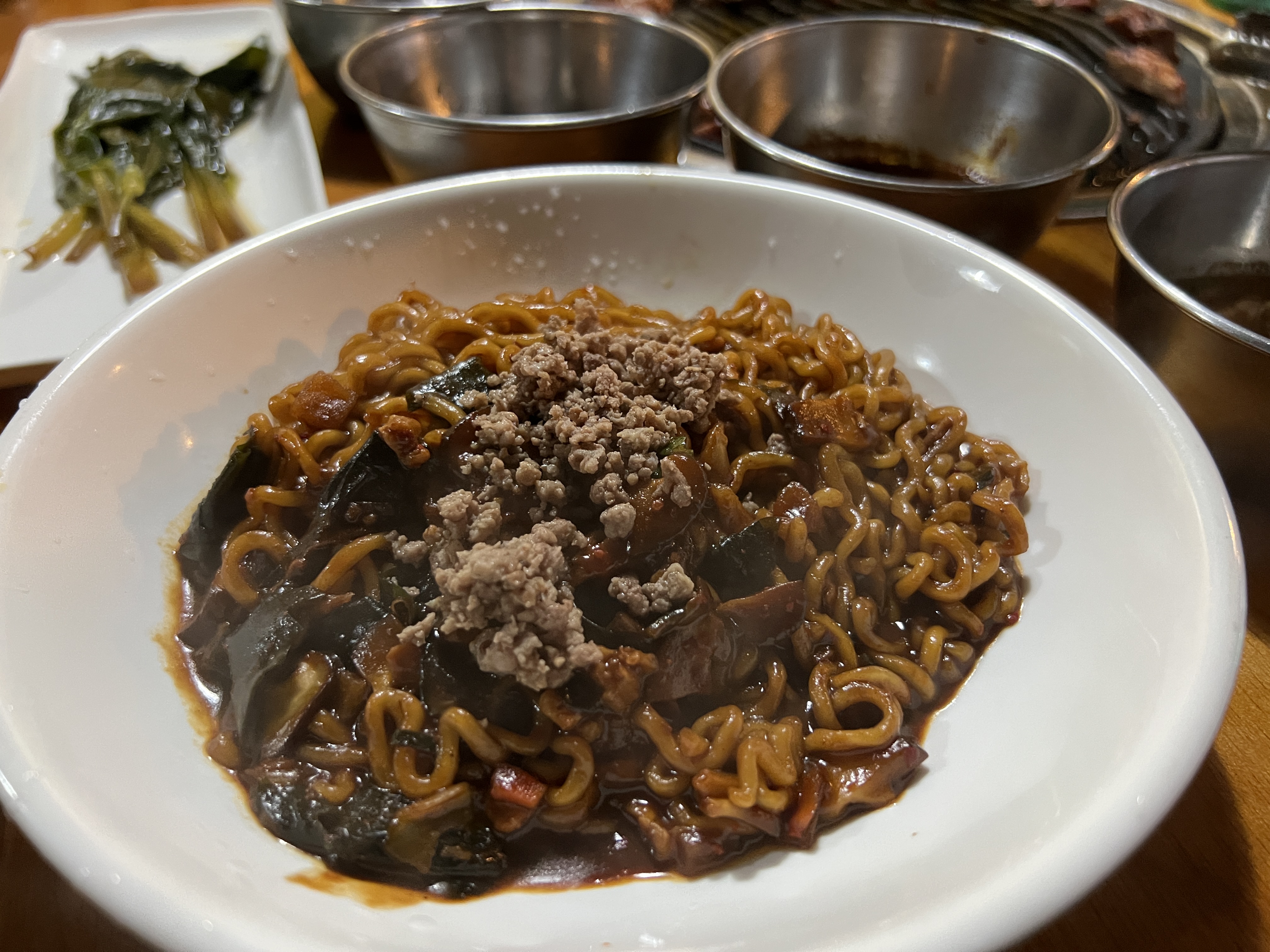 포크래인 짜파게티