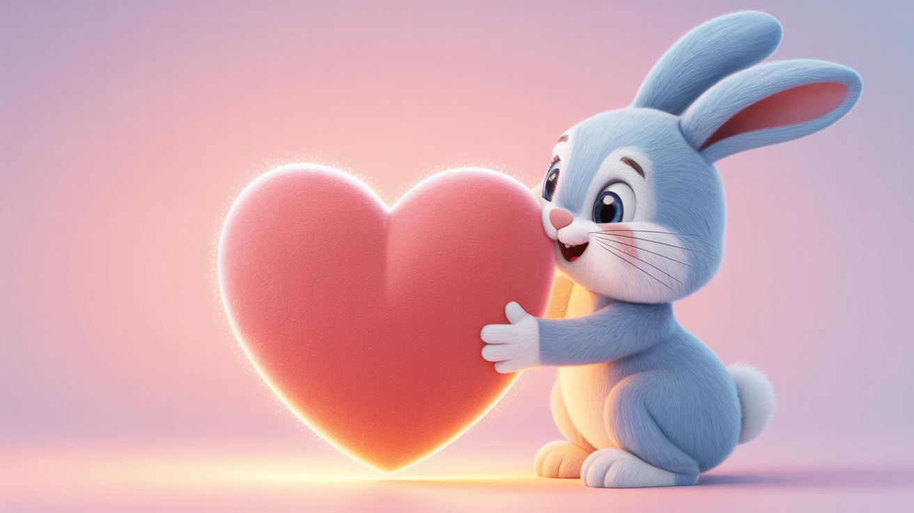 INFP 감정 실천 – 토끼 캐릭터