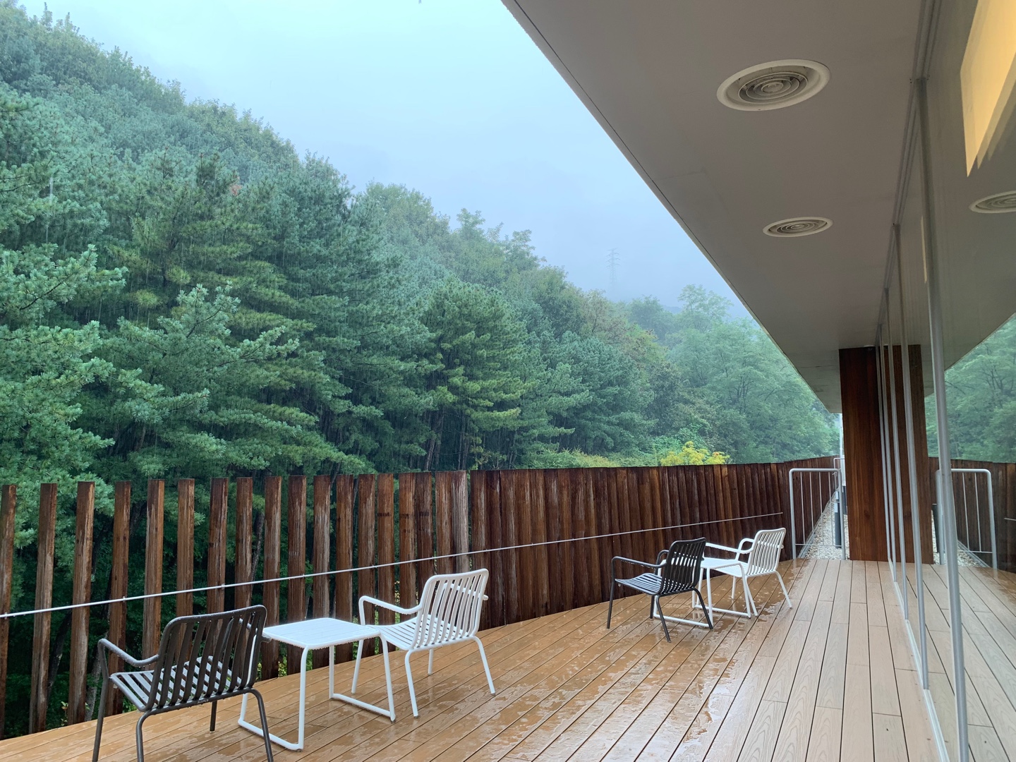 동탄 카페인중리 2층 야외