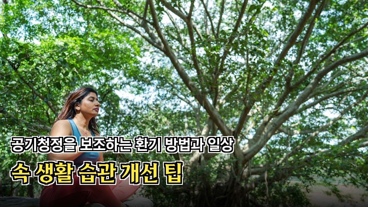 에어컨과 함께 사용하는 청정기 안전 사용 가이드라인