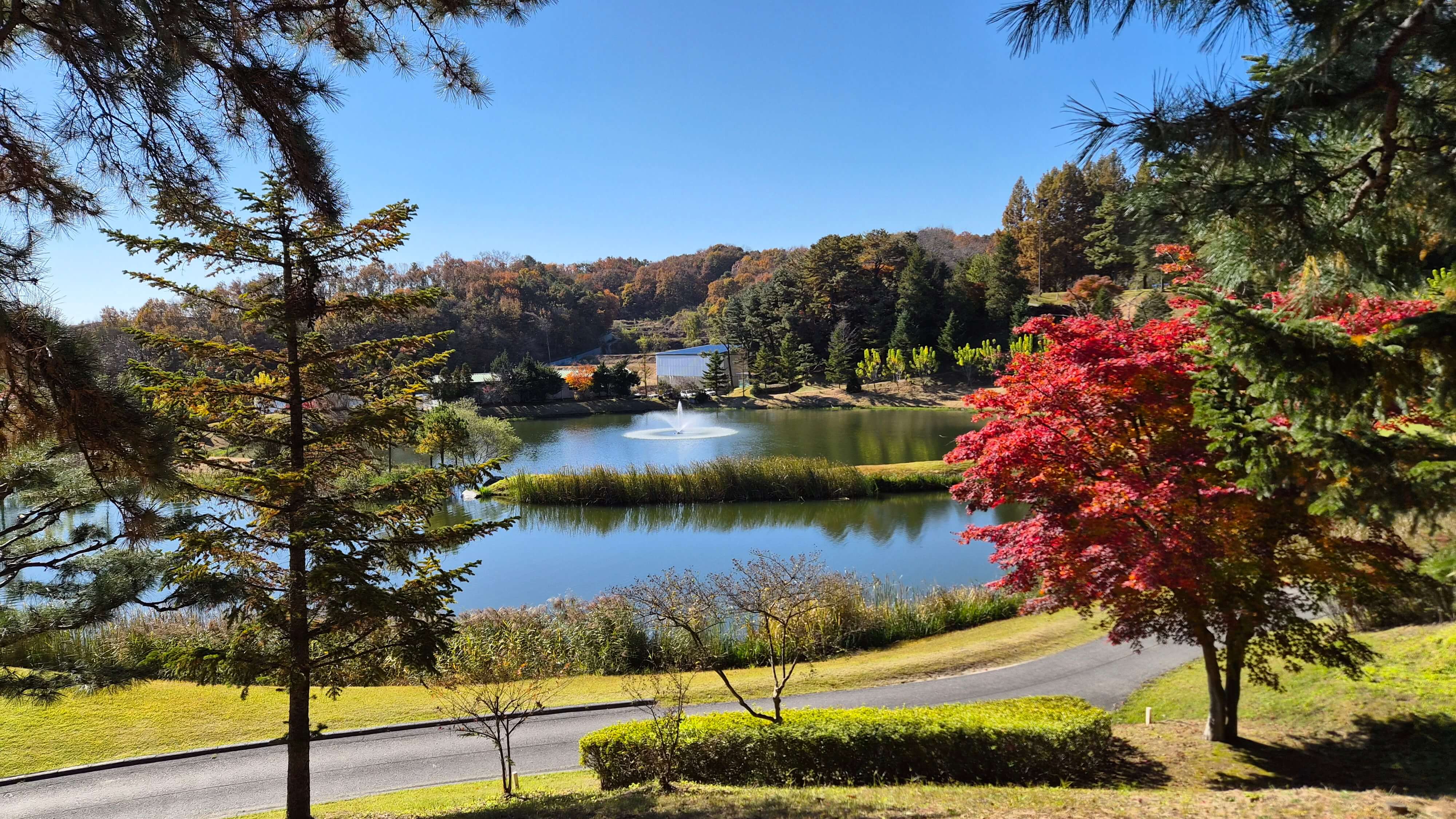 골프장 경험담 용인 한원CC 자연과 예술이 어우러진 명문 회원제 골프장