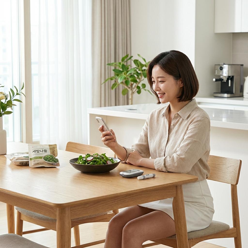 4060 혈당 조절에 좋은 나물 추천