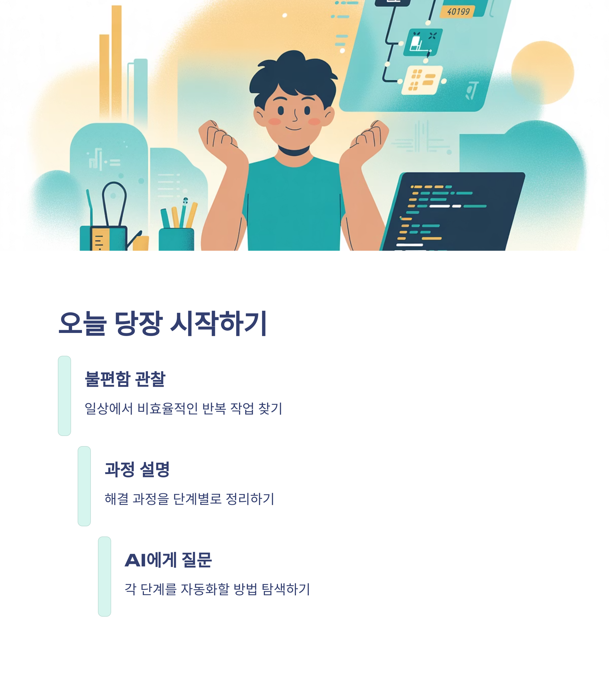 AI 활용, 초보자 액션플랜