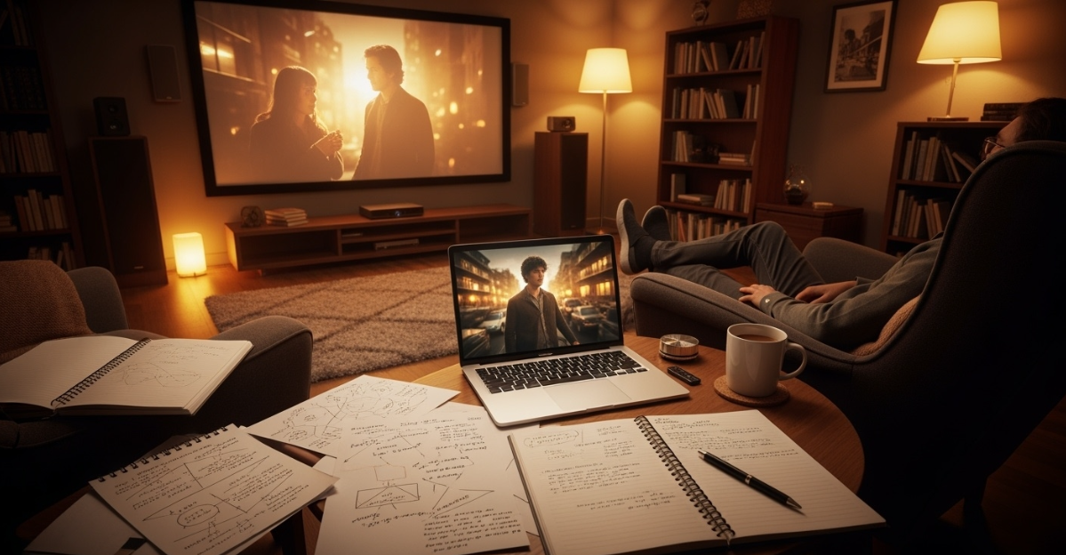 영화 시청 관련 사진