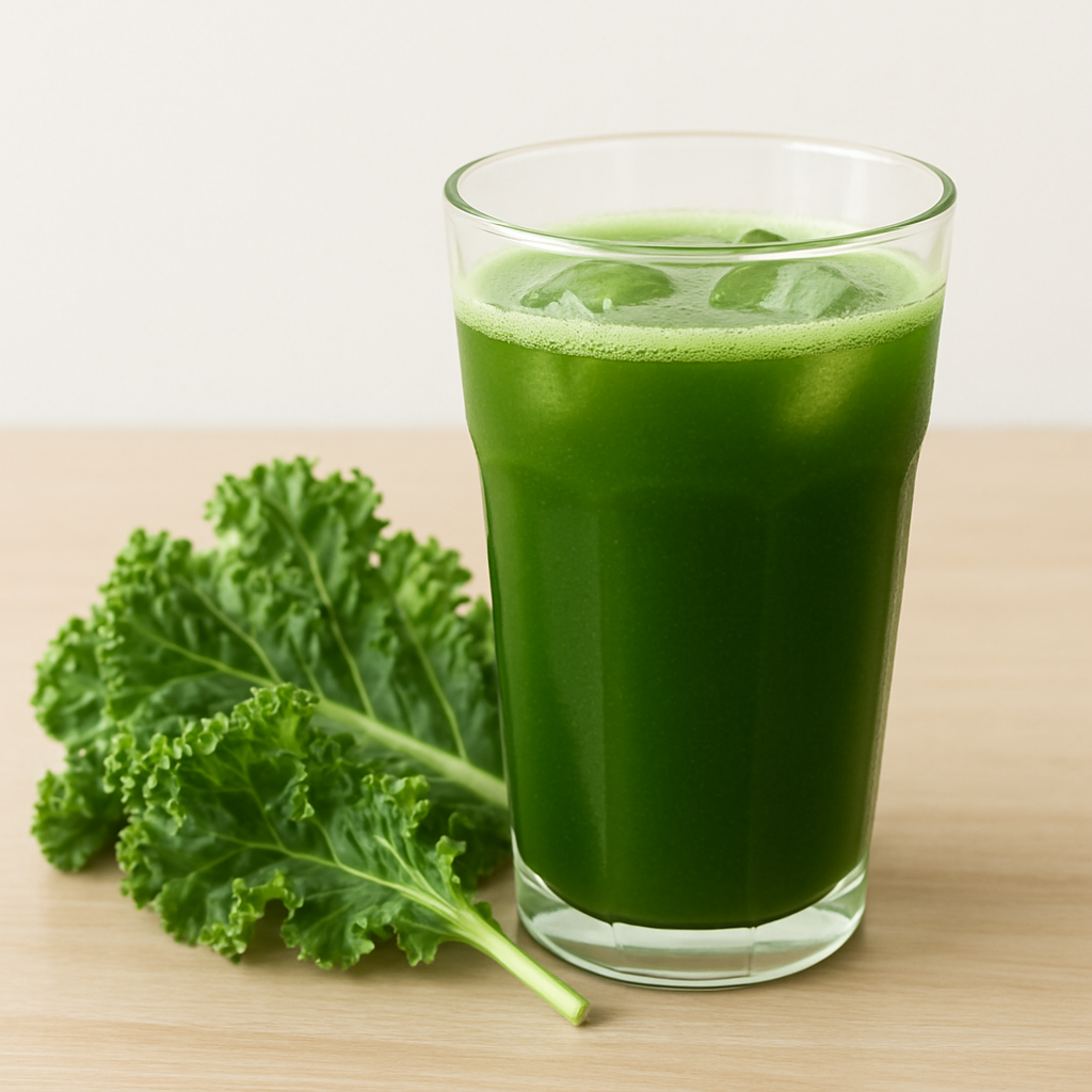 컬리케일 레시피 이미지