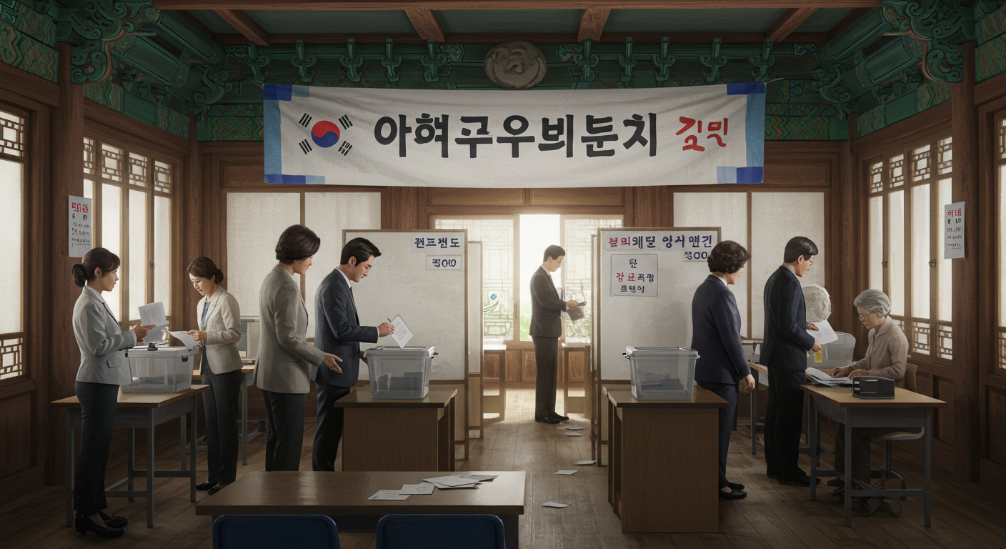 2025년 조기대선 일정 총정리 다음 대통령은?