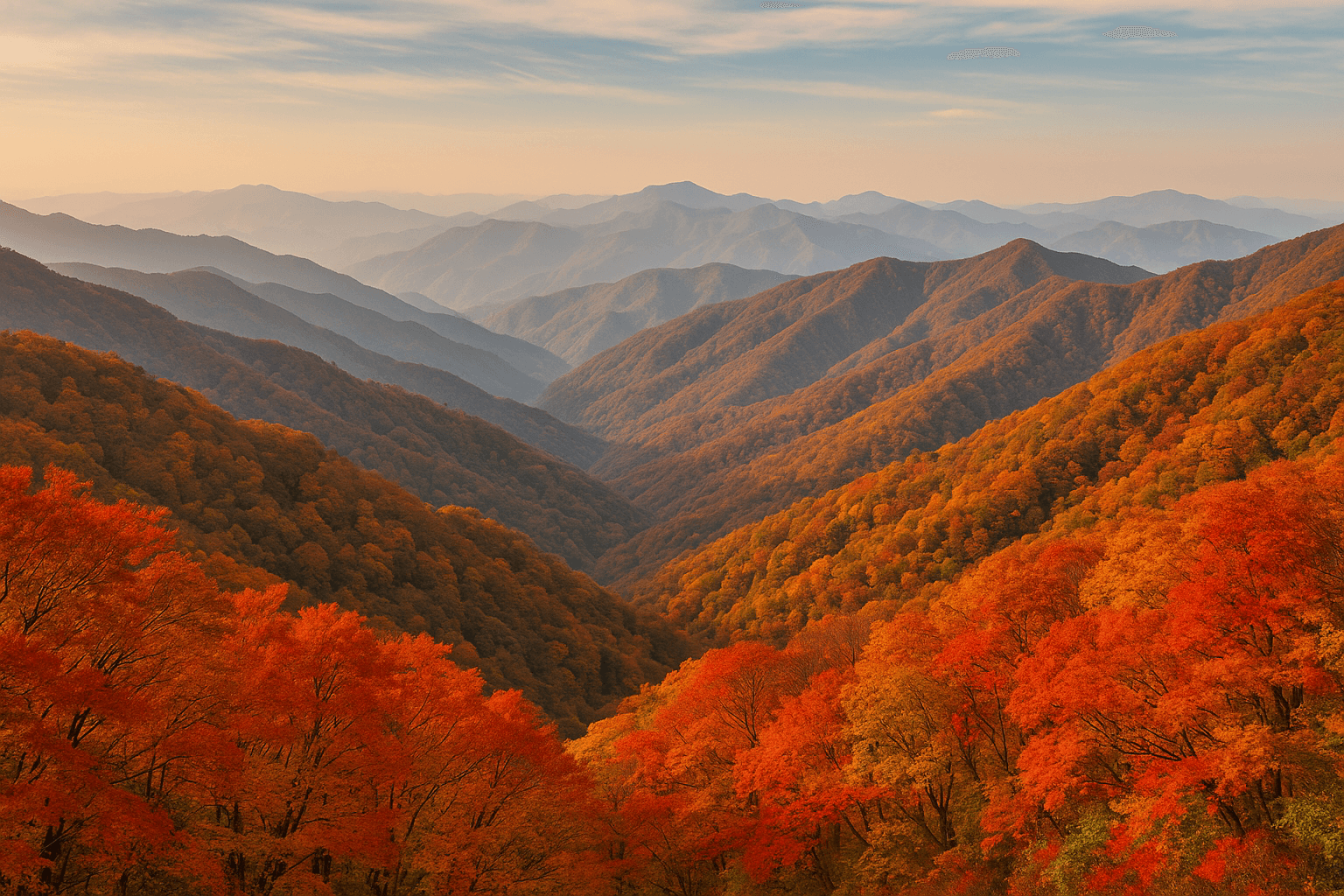 지리산 가을 - 사진