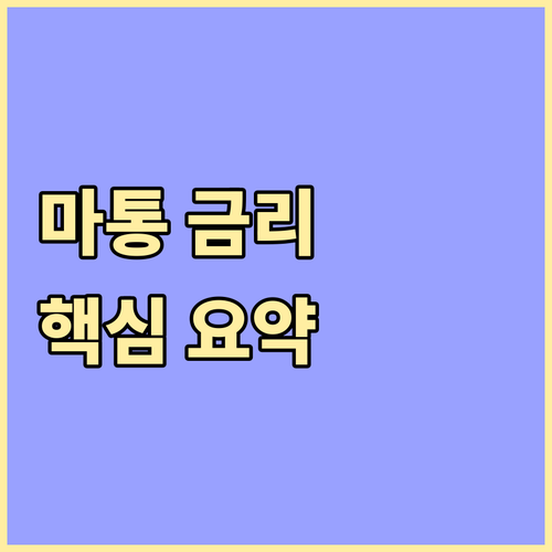 마이너스통장 금리 결정 요인 분석 및..