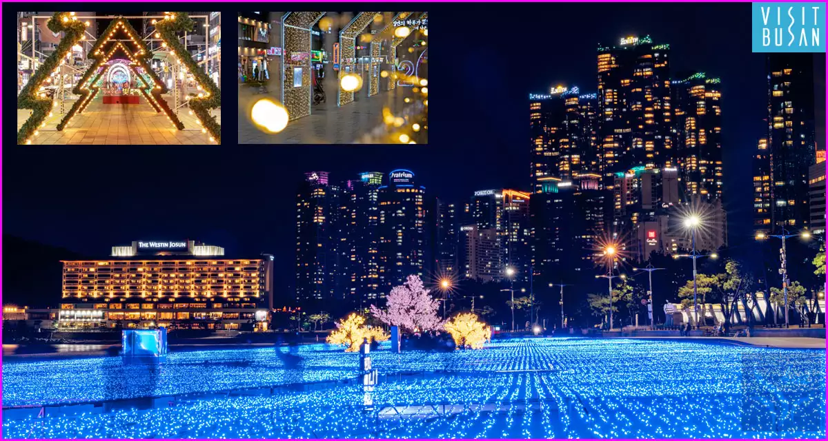 해운대 해수욕장 빛축제