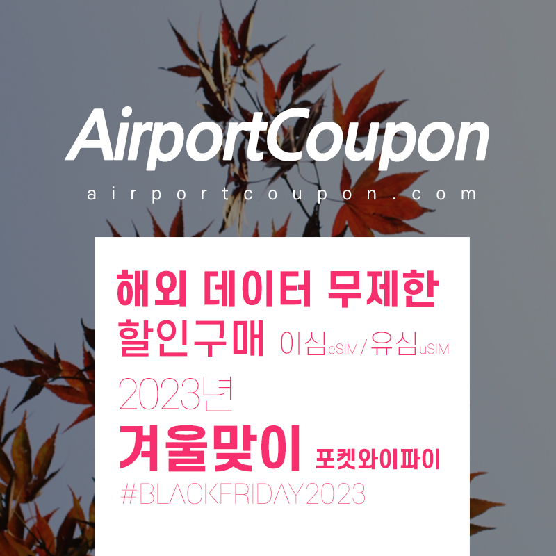 11월 - 12월 포켓와이파이, 유심, 이심 할인구매 uSIM vs 에어알로 eSIM 일본, 베트남, 필리핀, 미국, 유럽지역 해외 데이터 무제한 비교