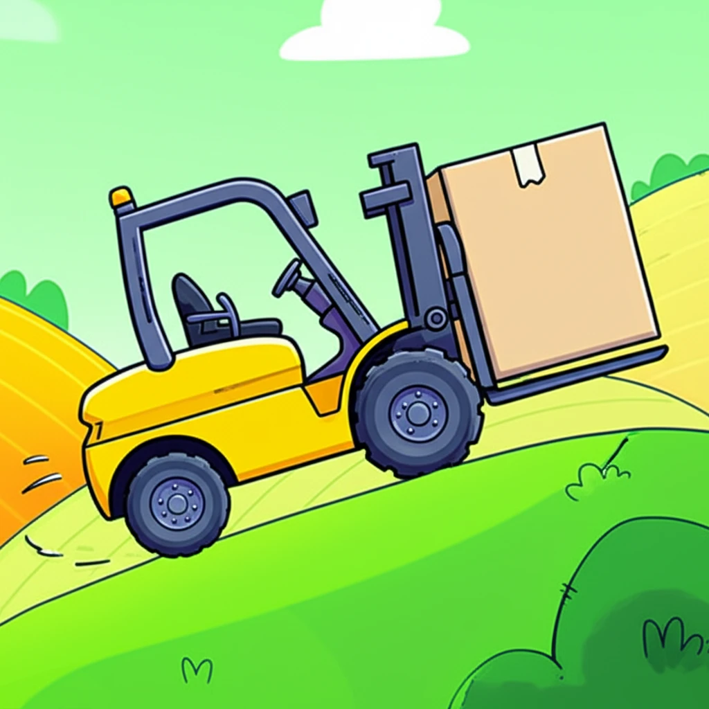 지게차 경사로 사고, 왜? 오르막 내..