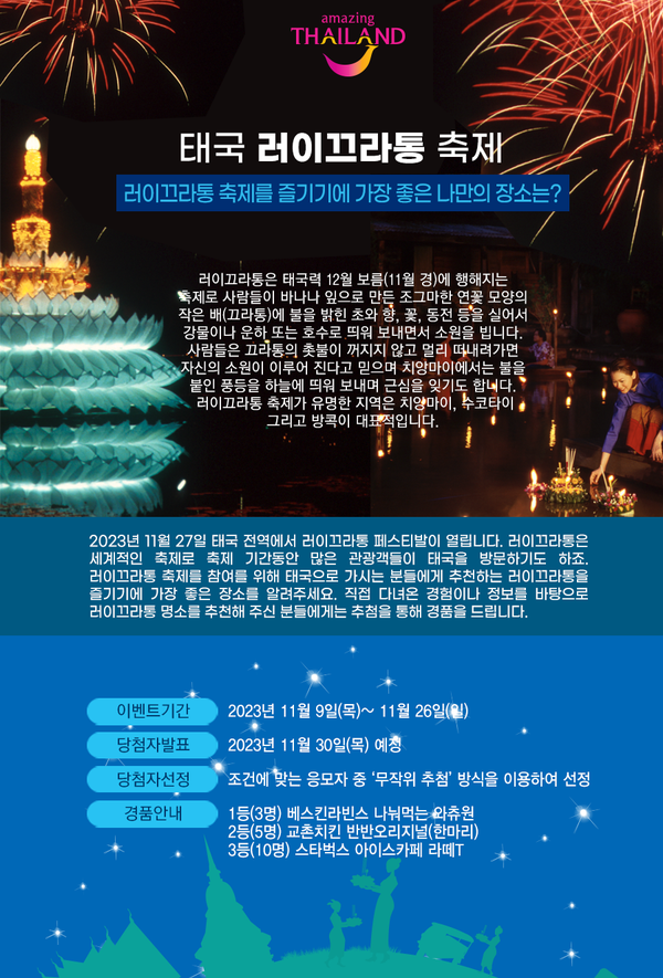 2024 러이 끄라통 축제