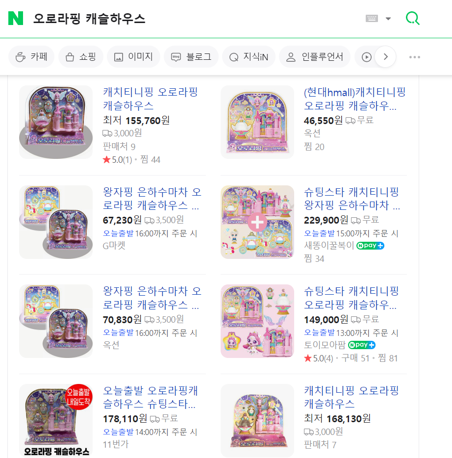 오로라핑 캐슬하우스