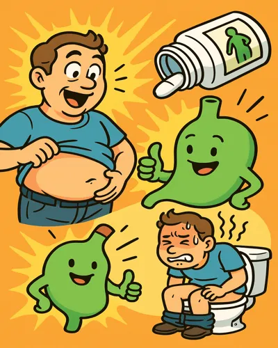 뱃살 빼는 약 효과와 부작용6