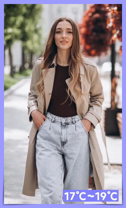 17도 여자 옷차림 추천