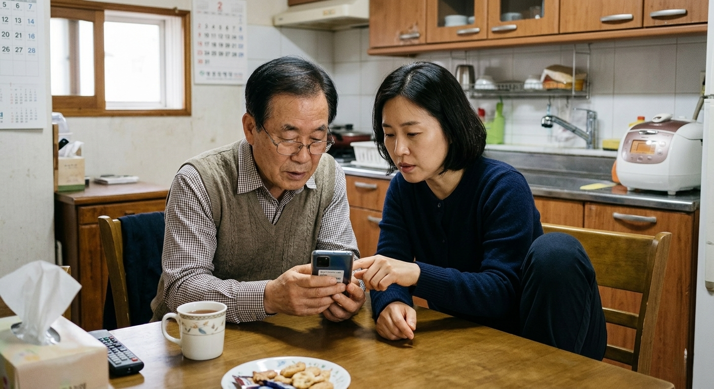 문자 링크 피해 상담 안내 이미지