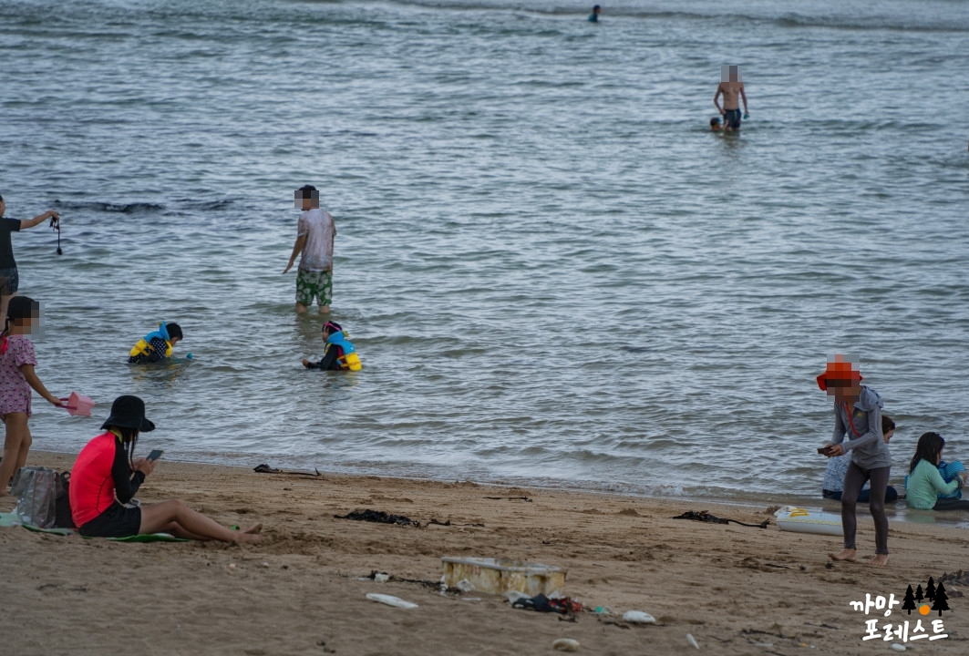 구좌 하도 해수욕장 가족 나들이