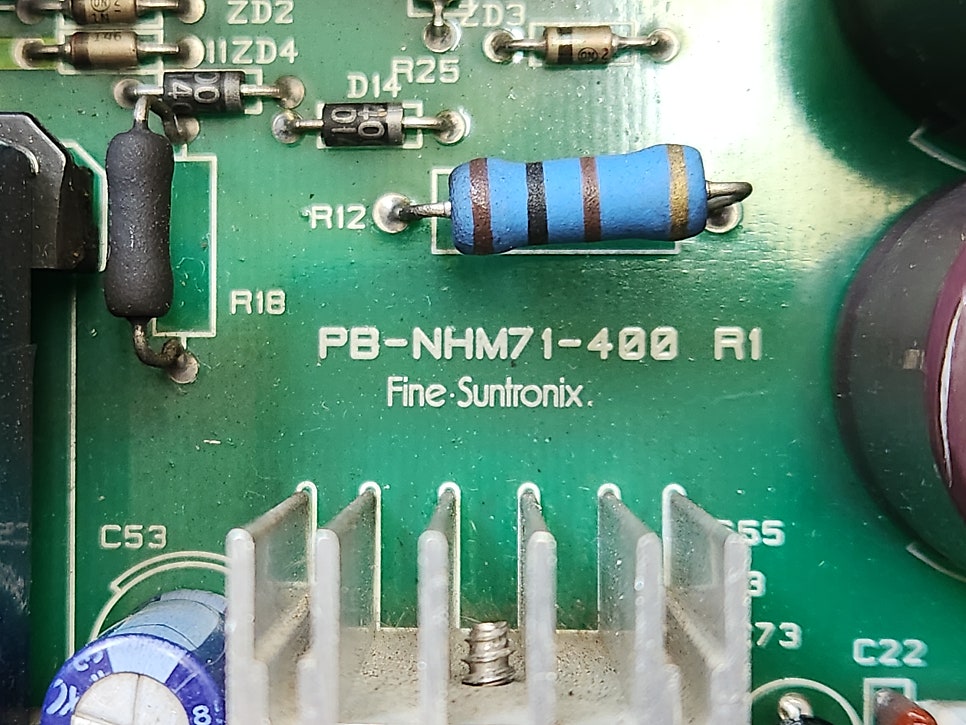 현대(Hyundai) 인버터 HIVD 700G INVERTER 동작불능 수리 완료