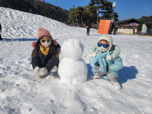 눈사람만들기