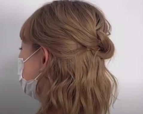 1. 반묶음 스타일&amp;#44; 단발머리 묶는법과 스타일링 tip 