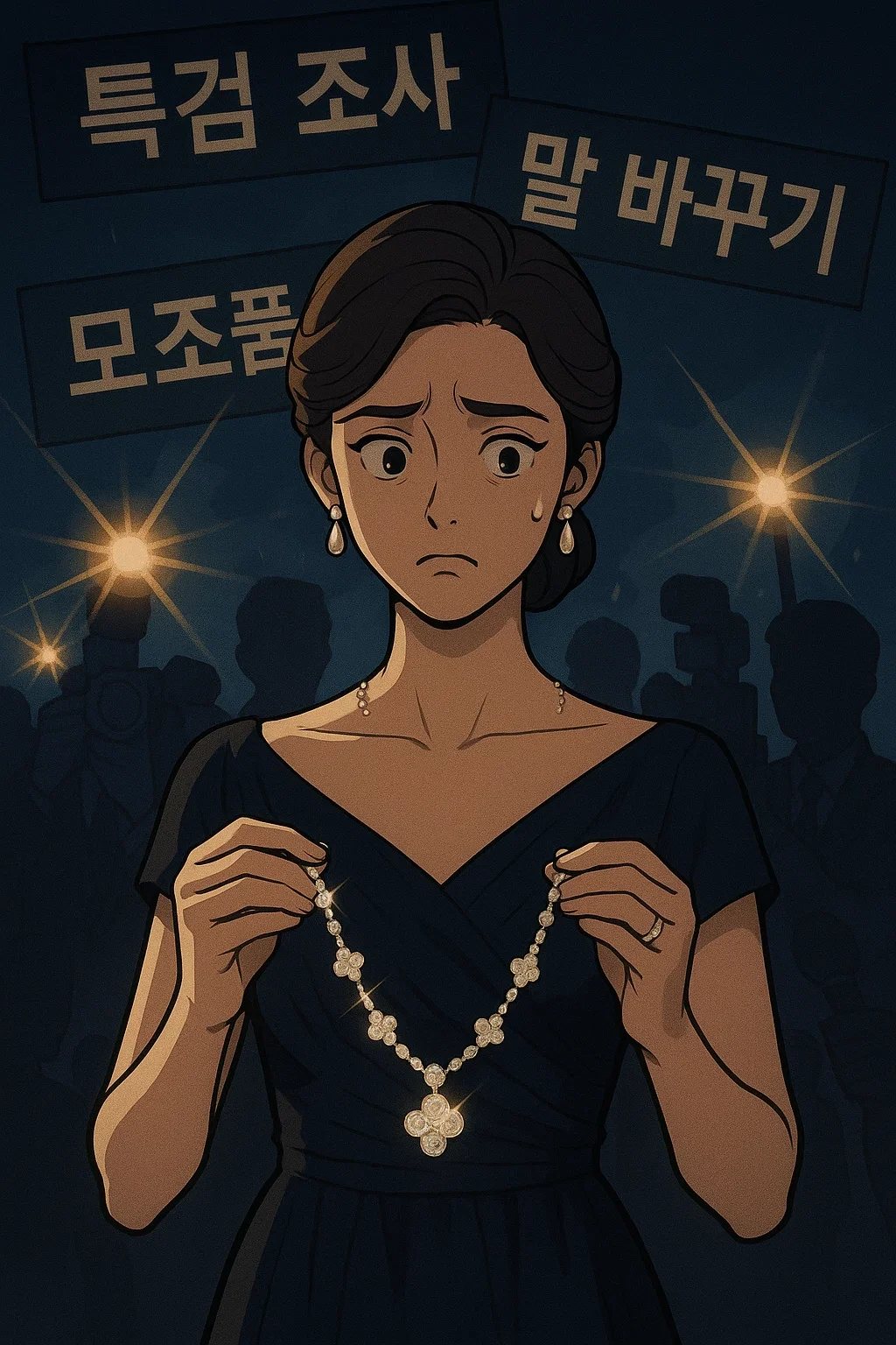 김건희 여사 &lsquo;반클리프 목걸이&rsquo; 논란 정리: 6번 바뀐 해명, 진실은?