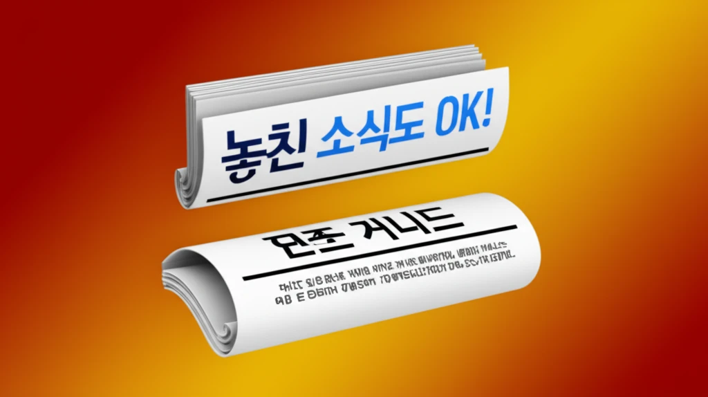 대전 교차로 종이 신문 전자판 활용법..