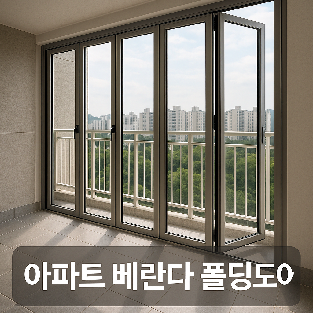 아파트 베란다 폴딩도어 가격