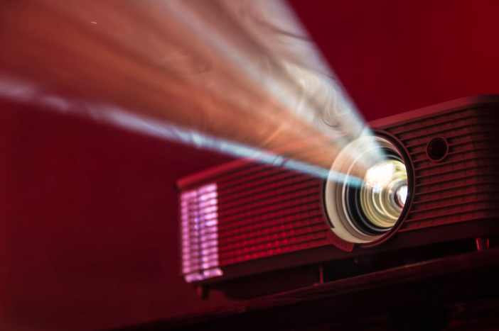 영화 상영기 사진