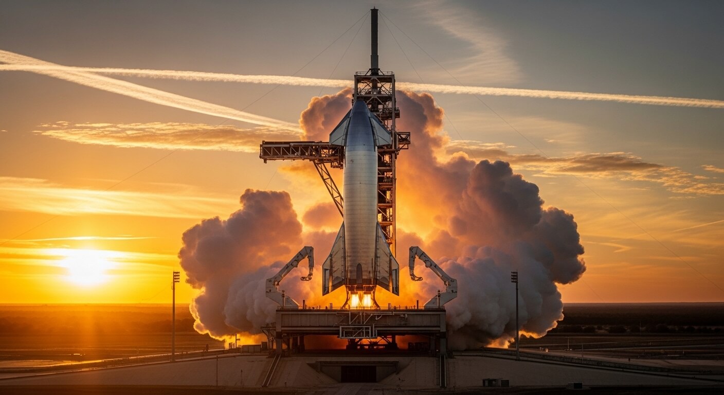 스페이스 X 의 발사장면