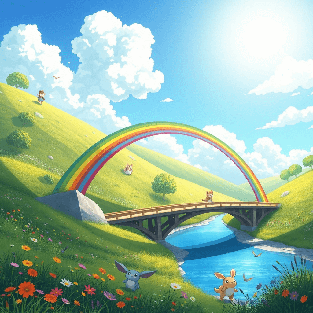 무지개 나오는 꿈 해몽