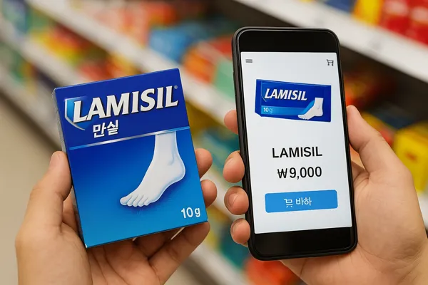 라미실 무좀약 가격대별 특징