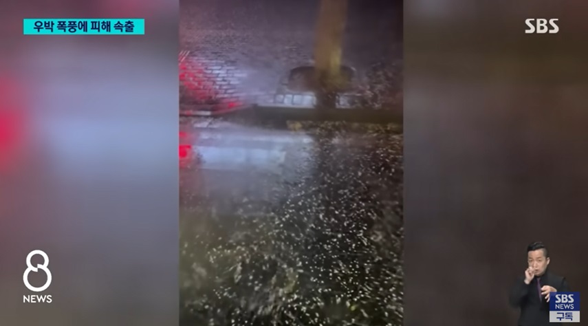 인공강우와 우박의 관계