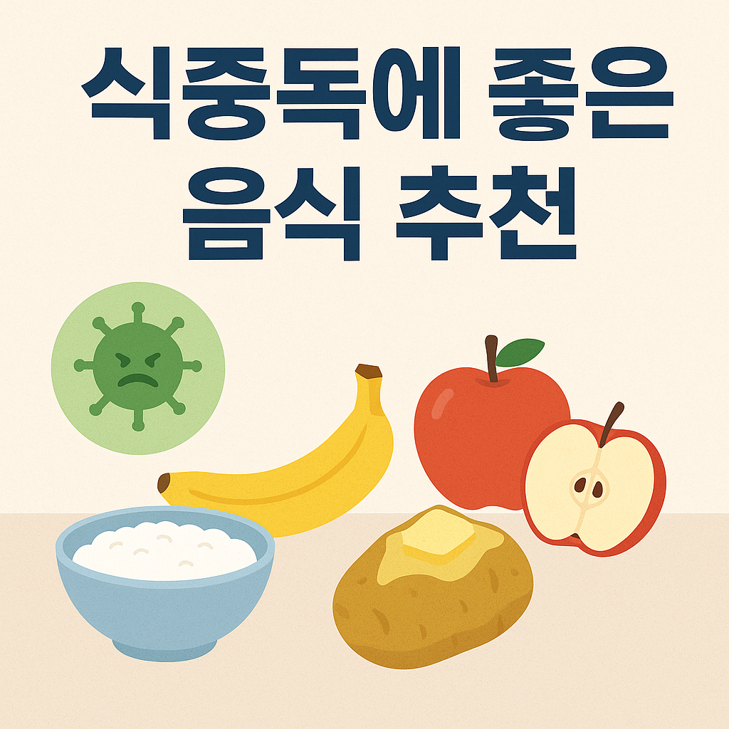 식중독에 좋은 음식 추천