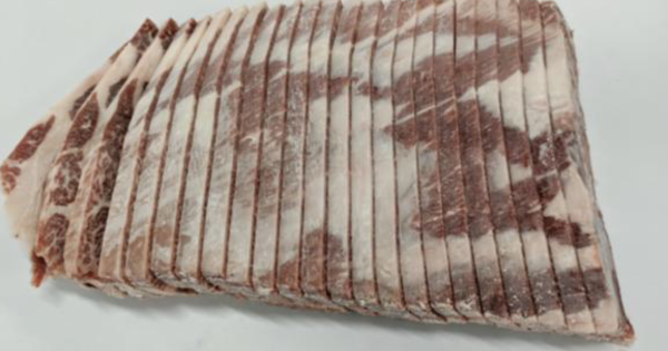 슬라이스된 LA갈비