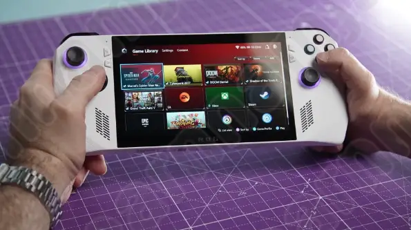 asus rog ally 디자인