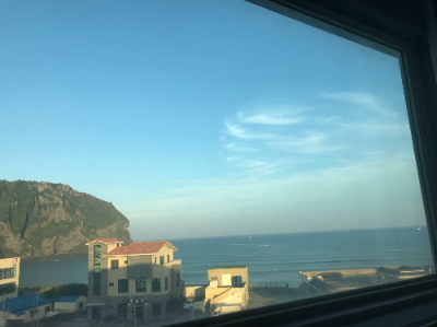 성산일출봉_숙소에서의 뷰