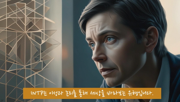 INTP는 이성과 논리를 통해 세상을 바라보는 유형입니다에 관한 사진입니다