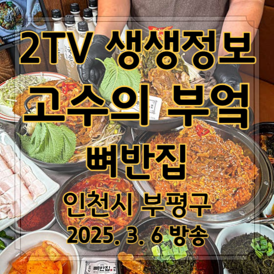 생생정보 고수의 부엌