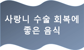 사랑니 수술 회복에 좋은 음식