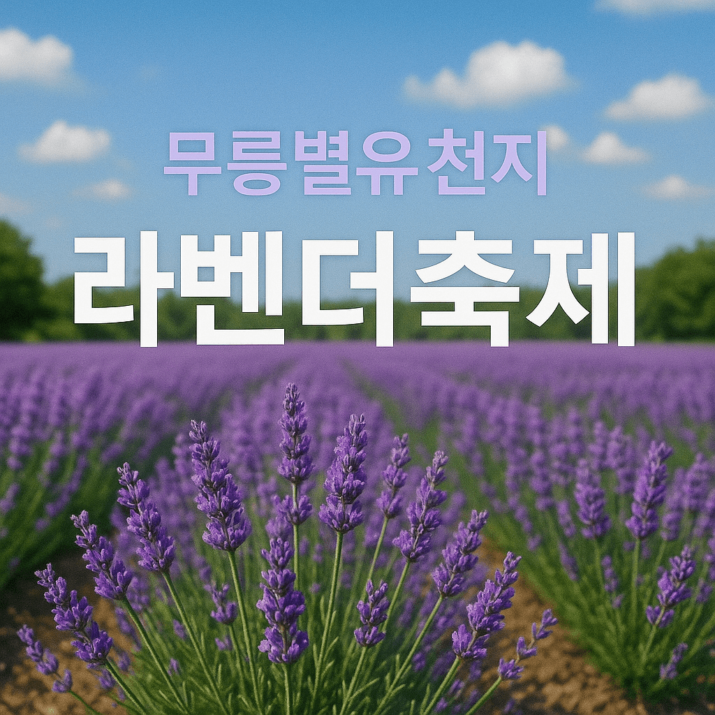 무릉별유천지 라벤더축제