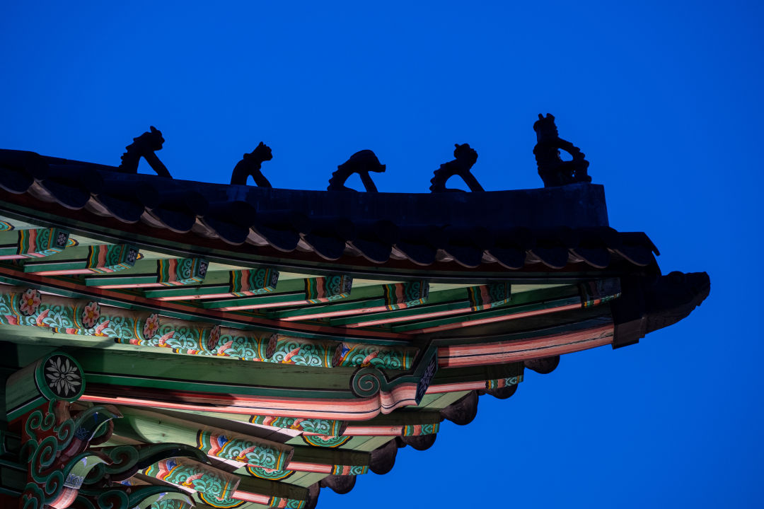 수원 화성행궁 지붕