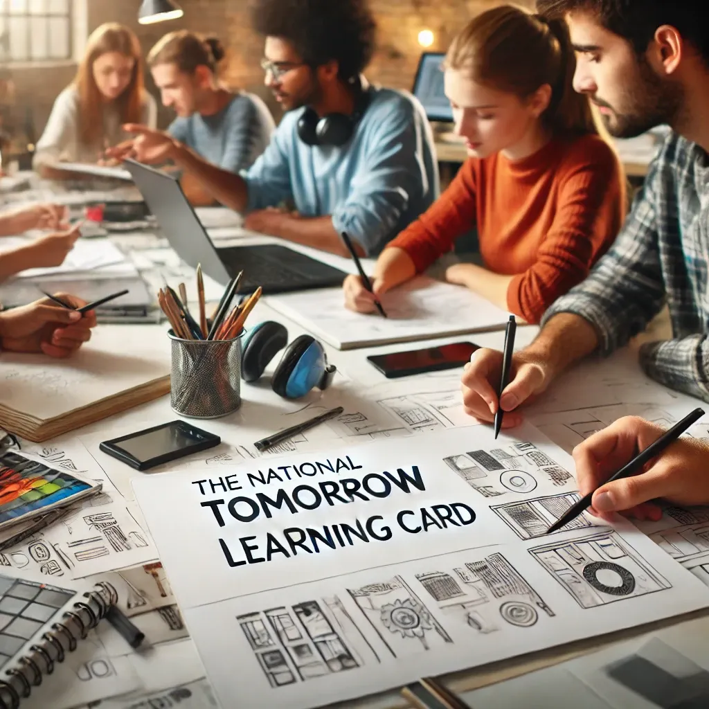 내일배움카드로-디자인-프로젝트에-참여하는-학생들 