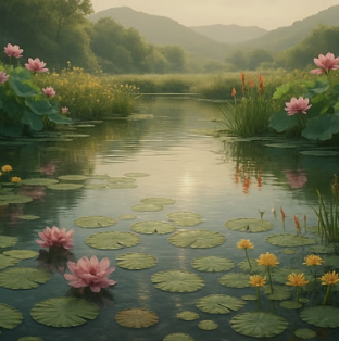 부레옥잠과 궁합이 좋은 수생식물&amp;#44; 함께 키우면 더 예뻐요