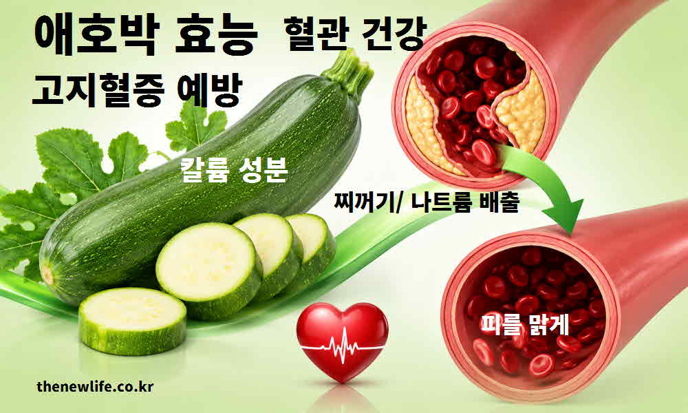 애호박 효능 혈관 건강 고지혈증 예방