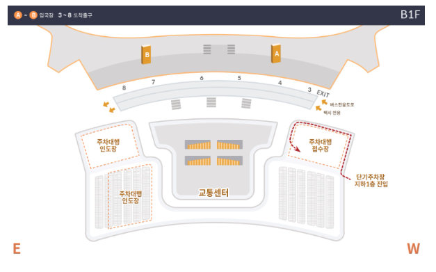 인천공항 제2여객터미널 장기주차장 예약
