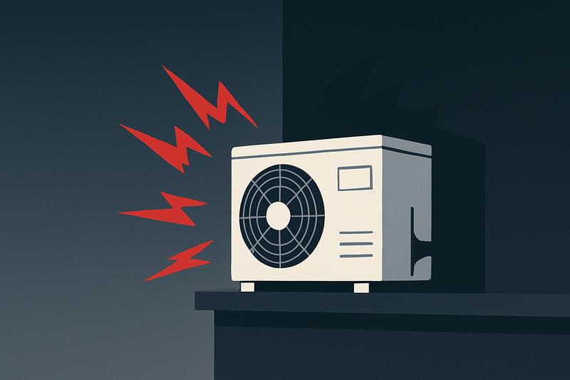에어컨 실외기 소음, 점점 심해진다면 더 큰 문제