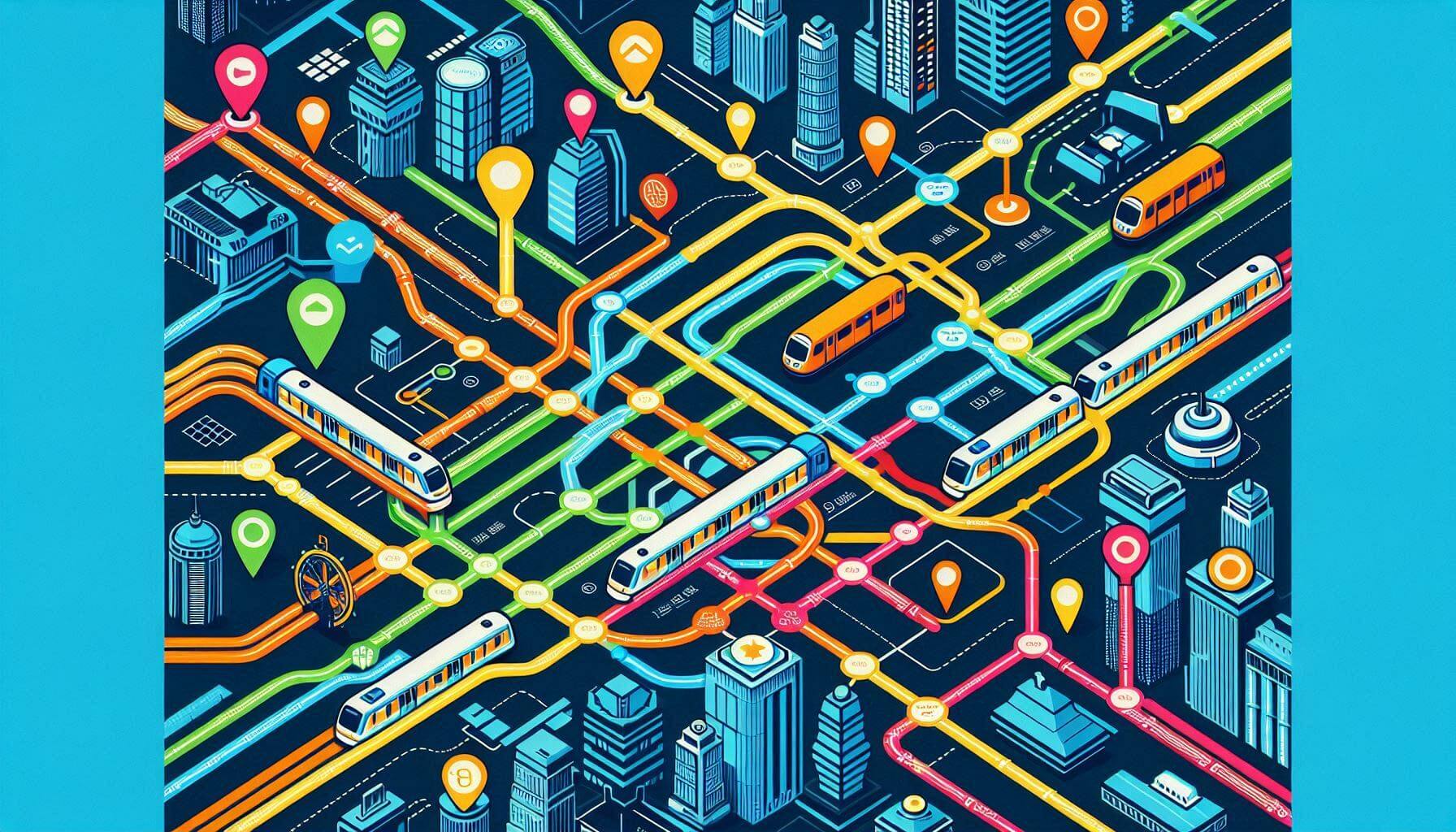 서울 지하철 1~9호선 노선도 크게보기