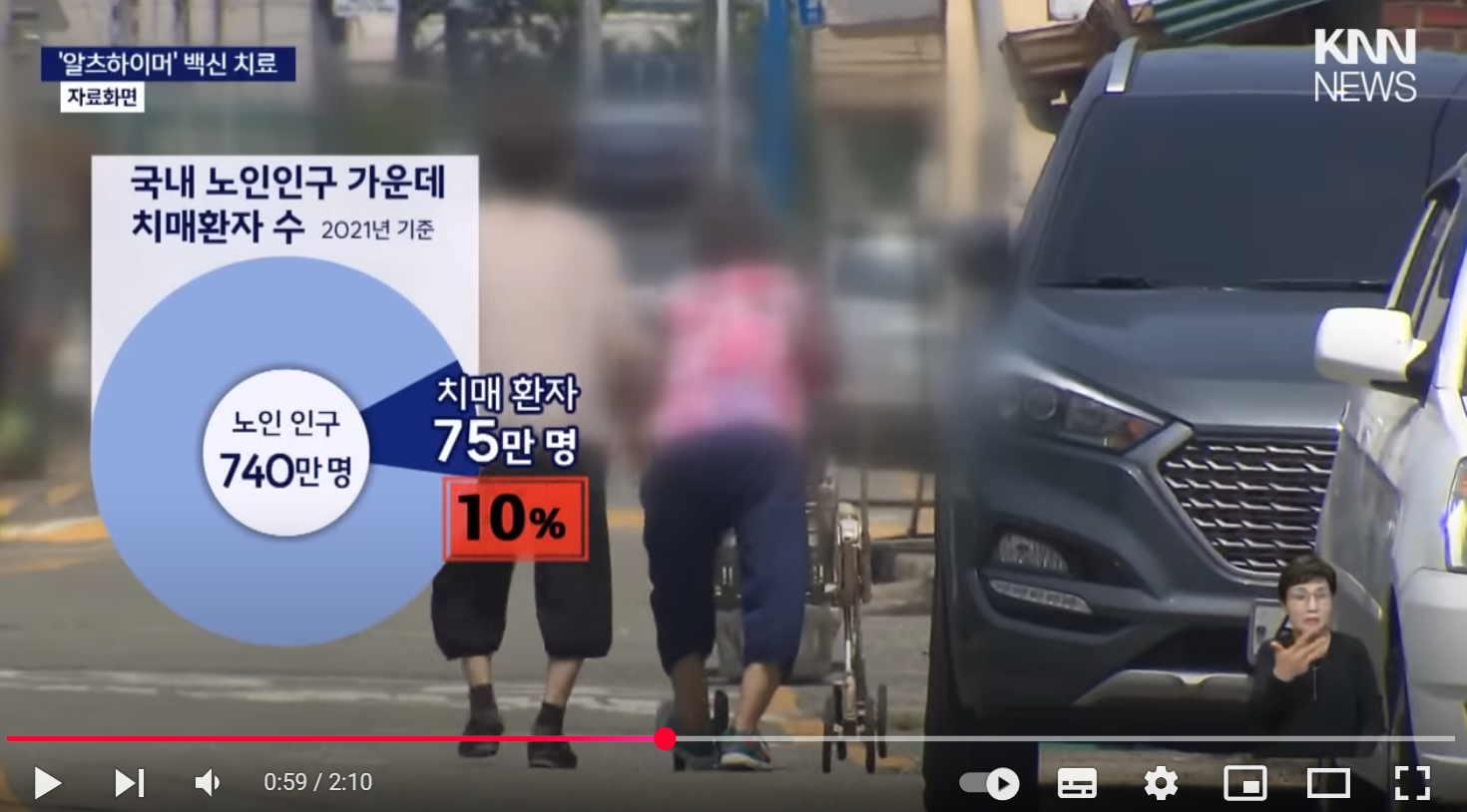 알츠하이머 치매 백신 치료제